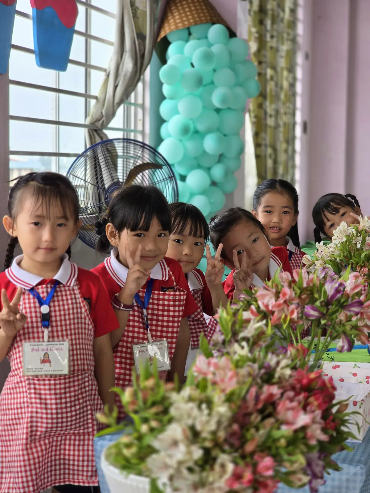 Children participating in a Star Kids activity